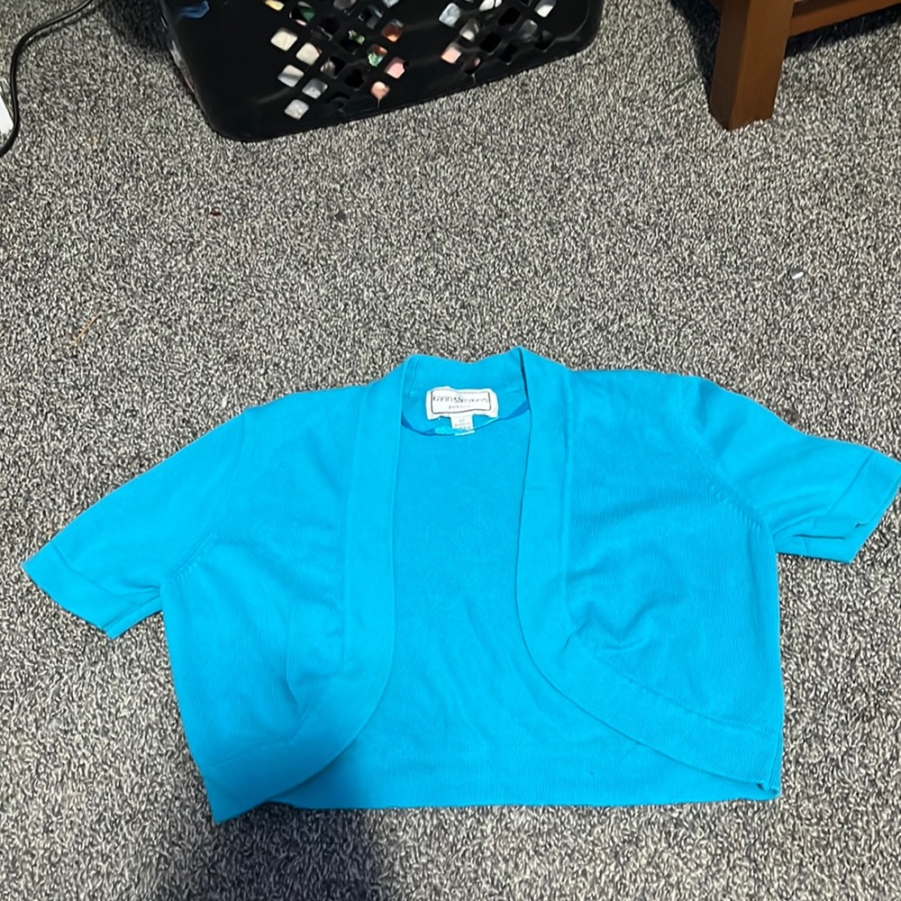 Blue cover up| Karin Stevens